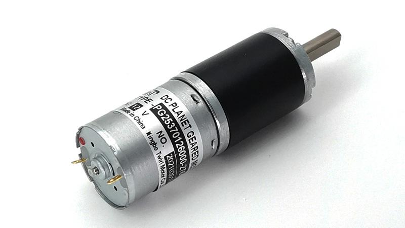 Motor de engranajes de CC de 25 mm (12 ~ 24 V)