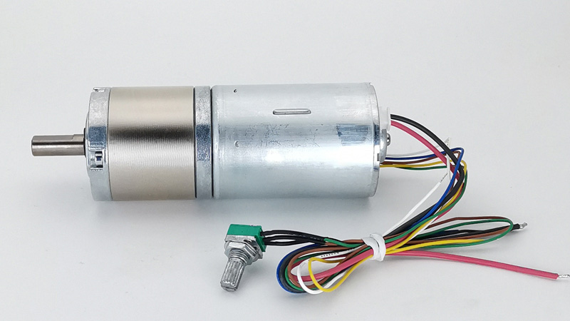 Motor bldc de 42 mm con caja de cambios