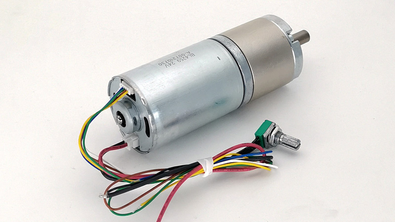 Motor bldc de 42 mm con caja de cambios